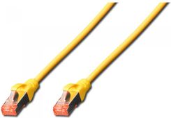 DIGITUS CAT 6 S-FTP PATCH CABLE CU LSZH AWG 27/7 LENGTH 5 M COLOR YELLOW (DK1644050Y)