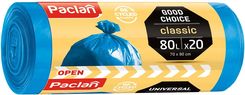 Zdjęcie Paclan Classic Worki Na Śmieci 80 L 20 szt  - Pacanów