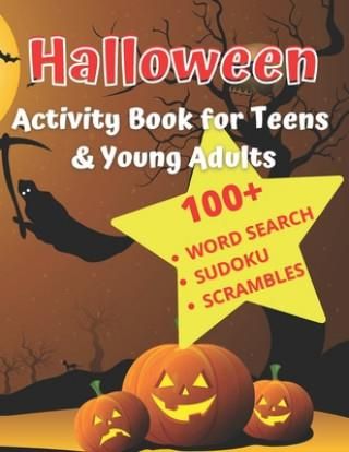 Halloween Activity Book For Teens & Young Adults