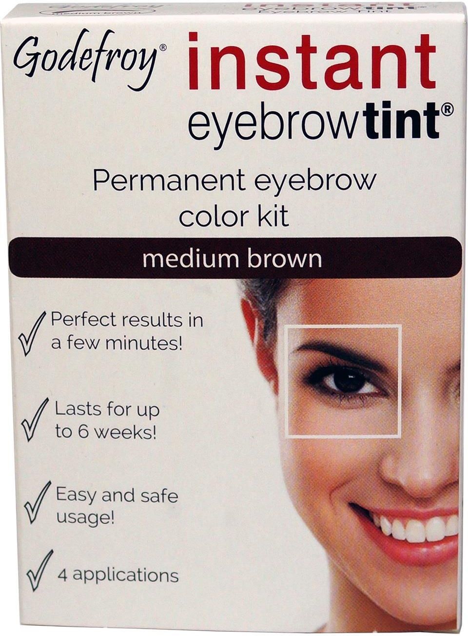 Godefroy Instant Eyebrow Tint Medium Brown Opinie I Ceny Na Ceneo Pl   I Godefroy Instant Eyebrow Tint Medium Brown 