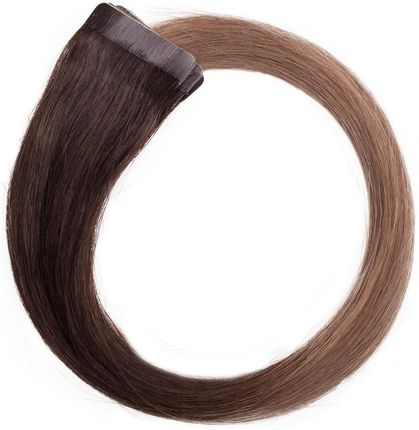 Rapunzel Of Sweden Tape-on extensions Quick & Easy Premium Straight 40 cm O2.2/7.3 Brown Ash Ombre