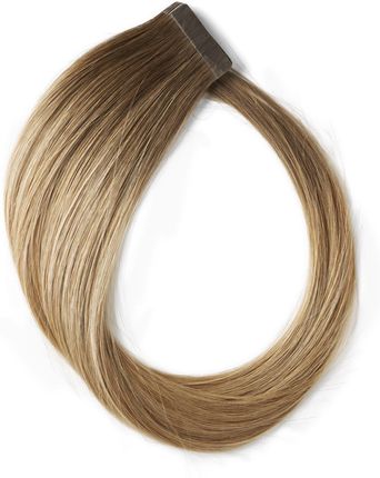 Rapunzel Of Sweden Tape-on extensions Quick & Easy Premium Straight 50 cm Natural Brown ColorMelt C2.2/5.1