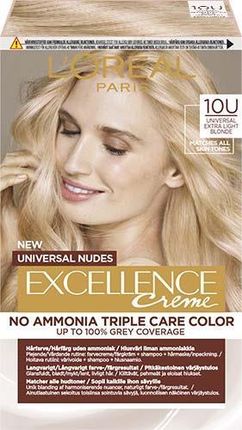 L'Oreal Paris Excellence Farba do włosów Universal Nudes Lightest Blonde 10U