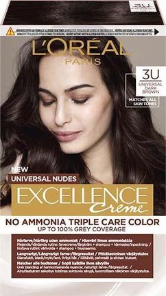 L'Oreal Paris Excellence Farba do włosów Universal Nudes Dark Brown 3U