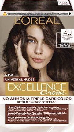 L'Oreal Paris Excellence Farba do włosów Universal Nudes Brown 4U