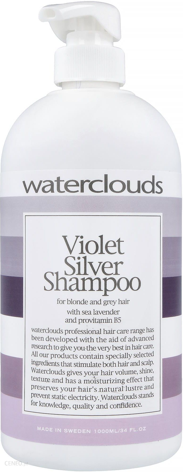Vejnavn mestre Ønske Szampon do włosów Waterclouds Waterclouds Violet Silver Shampoo 1000 ml -  Opinie i ceny na Ceneo.pl