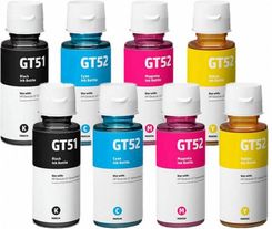 WHITEBOX 8X TUSZ DO HP GT51 GT52 90/70ML CMYK