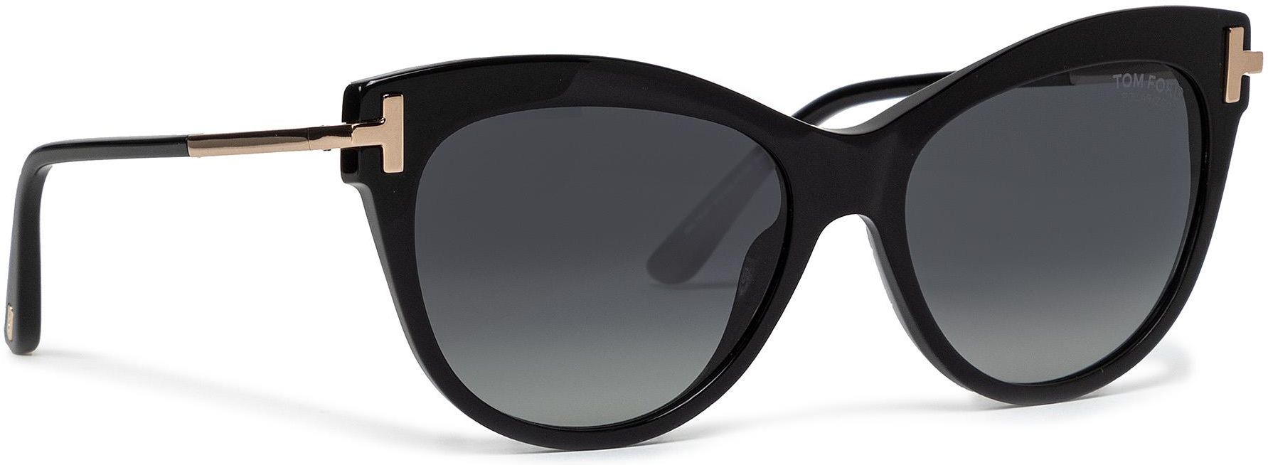 Okulary przeciwsłoneczne TOM FORD - FT0821 5601D Black - Ceny i opinie -  