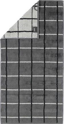 Ręcznik Square W Romby 50 X 100 Cm Antracytowy 94856