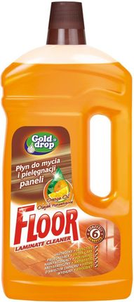 Gold Drop Płyn Do Mycia Paneli Floor Z Olejkiem Pomarańczowym 1 L