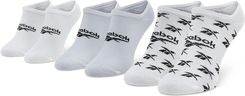 Reebok Skarpety Niskie Unisex Cl Fo Invisible Sock 3P GG6678 Biały