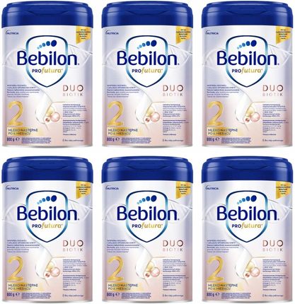 Bebilon Profutura Duobiotik 2 mleko następne po 6. miesiącu 6x800 g