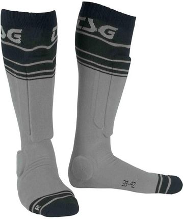 Tsg Ochraniacze Riot Sock Grey Striped 217