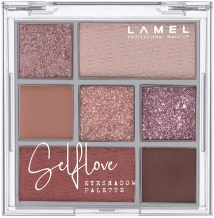 Lamel Professional Paleta Cieni Do Powiek - Selflove Eyeshadow Palette 401