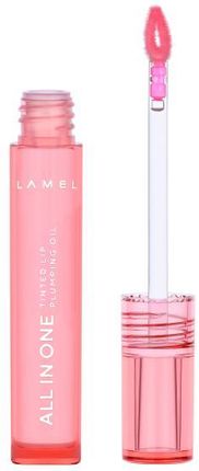 Lamel Professional Odżywczy Olejek Barwiący Do Ust - All In One Lip Tinted Plumping Oil 401 3ml