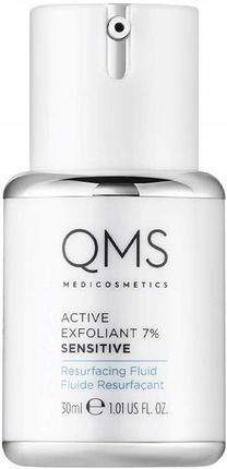 Qms Active Exfoliant 7% Sensitive Peeling Złuszczający 7% Aha Z Kwasem Hialuronowym Dla Skór Wrażliwych 30 ml