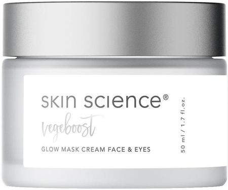 Krem Skin Science Glow Mask Cream Face and Eyes Rozświetlająca maska i pod oczy na dzień i noc 50ml