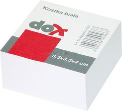 Zdjęcie ABC Karteczki Kostka BIAŁA nieklejona DOX 85x85x40mm - Bobolice