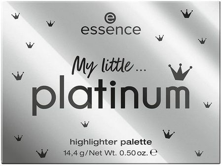 Essence My Little Silver paleta rozświetlaczy