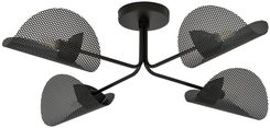 GOMEZ 4 Czarna Lampa Sufitowa Nowoczesna Led 1171/4