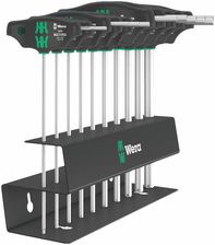 Wera Zestaw Wkrętaków Do Śrub Z Profilem Hexplus 454/10 Hf Set Imperial 2, Rękojeścią Poprzeczną I Funkcją Przytrzymywania, Calowe, 10El. 23454