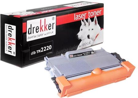 Toner wkład laserowy do Brother TN-2220, HL-2240, HL-2250DN i innych Drekker DLB TN2220