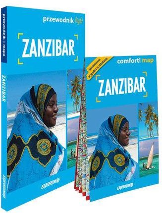 Comfort! map Zanzibar light: przewodnik + mapa