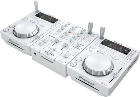 Mikser DJ PIONEER CDJ-350-W + DJM-350-W DSV - Ceny i opinie - Ceneo.pl