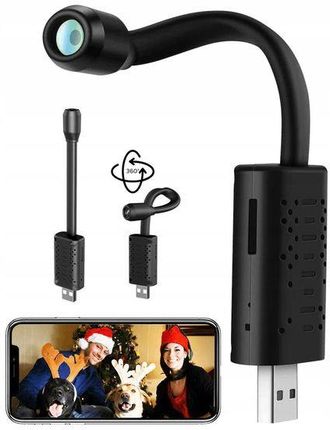 Mini Ukryta Kamera Szpiegowska Wifi Usb Powerbank