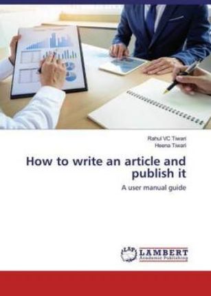 How to write an article and publish it