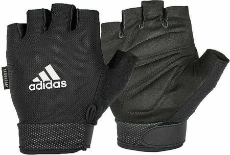 adidas Essential Adjustable Gloves Black White