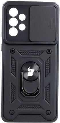 Bizon Etui Case CamShield Ring Galaxy A73 5G Czarne