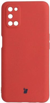 Bizon Etui Case Silicone Oppo A52 / A72 / A92 Czerwone