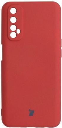 Bizon Etui Case Silicone Realme 7 Czerwone