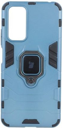 Bizon Etui Case Armor Ring Xiaomi Redmi Note 11/11S Niebieskie