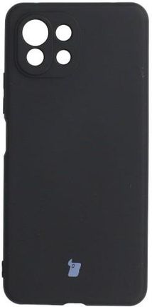 Bizon Etui Case Silicone Xiaomi Mi 11 Lite / 5G / 5G NE Czarne