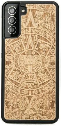 Bewood Drewniane etui Samsung Galaxy S21 FE Kalendarz Aztecki Aniegre