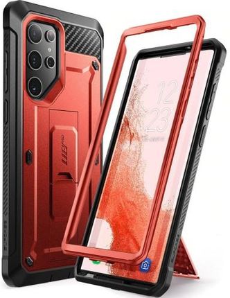 Supcase Etui UB Pro noSP Galaxy S22 Ultra 5G Czerwone