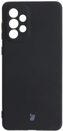 Bizon Etui Case Silicone Galaxy A73 5G Czarne