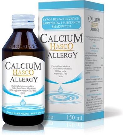 Calcium Allergy syrop bezsmakowy 150ml