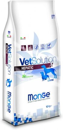 Monge Vet Solution Dog Hepatic 12kg
