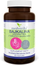 Zdjęcie MEDVERITA Bajkalina 85% (Tarczyca bajkalska) 60 Kapsułek - Wasilków