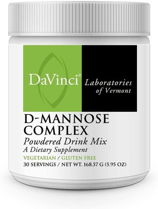 DaVinci Laboratories D-Mannose Complex (D-Mannoza dla Wsparcia Układu Odpornościowego i Moczowego) 30 Porcji