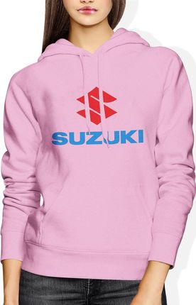 Suzuki Damska bluza z kapturem (L, Różowy)