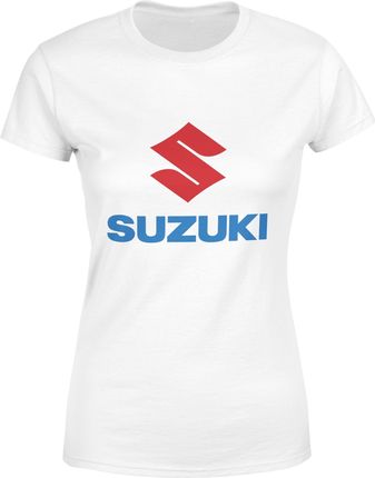 Suzuki Damska koszulka (M, Biały)