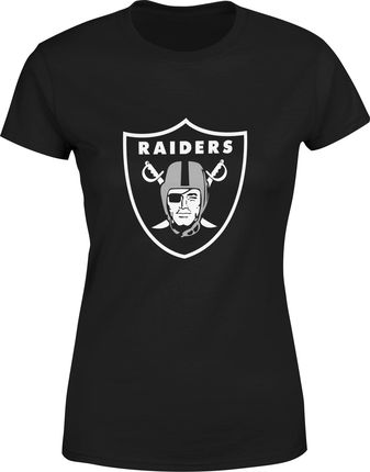 Raiders nfl Damska koszulka (XL, Czarny)