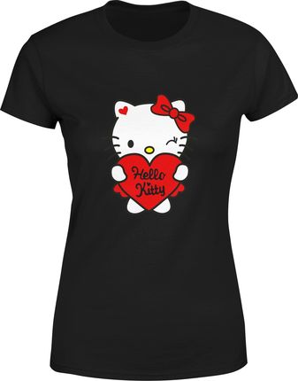 Jhk Hello Kitty Damska Koszulka M Czarny