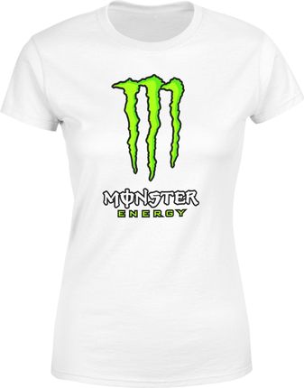 Jhk Monster Energy Drink Damska Koszulka S Biały