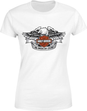 Jhk Harley Davidson Damska Koszulka M Biały
