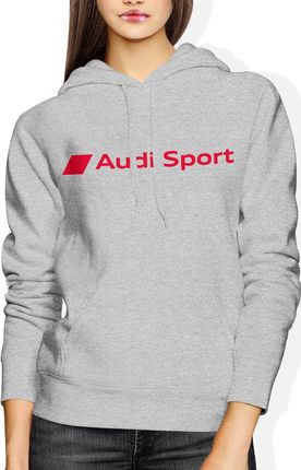 Jhk Audi Sport Damska Bluza Z Kapturem L Szary